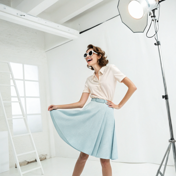 Casual A-Line Skirt